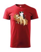 Vtipné a originální dětské tričko s lenochodem - dárek pro milovníky zvířat