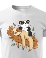 Vtipné a originální dětské tričko s lenochodem - dárek pro milovníky zvířat