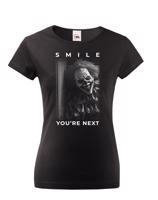 Vtipné dámské tričko s potiskem klauna - dárek na narozeniny