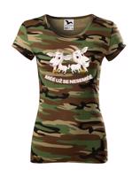 Vtipné dámské tričko s potiskem Méé se již neseméé - vtipné tričko na narozeniny