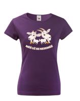 Vtipné dámské tričko s potiskem Méé se již neseméé - vtipné tričko na narozeniny