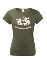 Vtipné dámské tričko s potiskem Méé se již neseméé - vtipné tričko na narozeniny