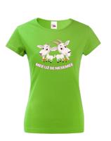 Vtipné dámské tričko s potiskem Méé se již neseméé - vtipné tričko na narozeniny