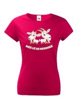 Vtipné dámské tričko s potiskem Méé se již neseméé - vtipné tričko na narozeniny