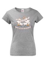 Vtipné dámské tričko s potiskem Méé se již neseméé - vtipné tričko na narozeniny