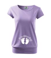 Vtipné těhotenské tričko Je to chlapeček - kluk