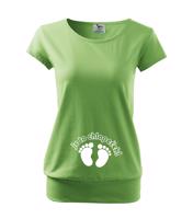 Vtipné těhotenské tričko Je to chlapeček - kluk