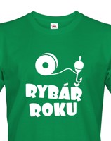 Vtipné tričko pro rybáře Rybář roku - sleva 33 Kč na první objednávku