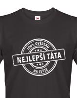 Vtipné tričko s potiskem Nejlepší táta na světě - originální dárek