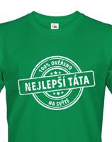 Vtipné tričko s potiskem Nejlepší táta na světě - originální dárek