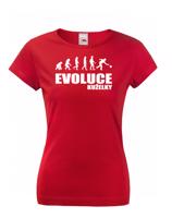 Vtipné tričko s potiskem pro kuželkáře - Evoluce kuželky