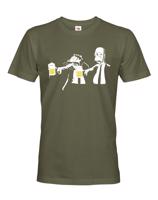 Vtipné tričko s potiskem Pulp Fiction Homer Simpson