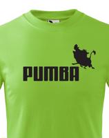Vtipné tričko s potiskem Pumba - originální dárek nejen k narozeninám