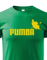 Vtipné tričko s potiskem Pumba - originální dárek nejen k narozeninám