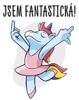 Vtipný hrnek s potiskem Jsem fantastická - skvělý dárek kamarádce na narozeniny