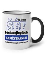Vtipný keramický hrnek Já jsem šéf - skvělý dárek pro šéfy
