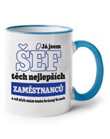 Vtipný keramický hrnek Já jsem šéf - skvělý dárek pro šéfy