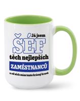 Vtipný keramický hrnek Já jsem šéf - skvělý dárek pro šéfy