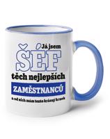 Vtipný keramický hrnek Já jsem šéf - skvělý dárek pro šéfy