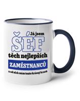 Vtipný keramický hrnek Já jsem šéf - skvělý dárek pro šéfy