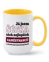 Vtipný keramický hrnek Já jsem šefka - skvělý dárek pro šefka