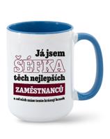 Vtipný keramický hrnek Já jsem šefka - skvělý dárek pro šefka