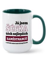 Vtipný keramický hrnek Já jsem šefka - skvělý dárek pro šefka