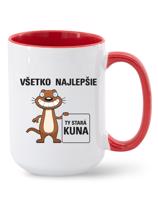 Vtipný narozeninový hrnek - Všechno nejlepší  - hrnek na narozeniny