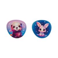 Vyměnitelné odznaky BAAGL Baaglies 2 ks - Roztomilí Mazlíčci