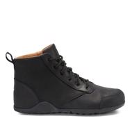 Xero Shoes DENVER LEATHER M Black Pánské kotníkové barefoot boty - 40