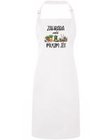 Zástěra s laclem Zahrada volá