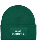 Zimní čepice Hodná už jsem byla – hřejivý styl s postojem