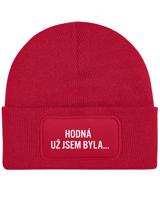 Zimní čepice Hodná už jsem byla – hřejivý styl s postojem