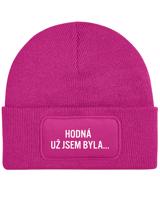 Zimní čepice Hodná už jsem byla – hřejivý styl s postojem