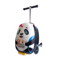 Zinc dětský cestovní kufr s koloběžkou Flyte - Panda Penni - 25L